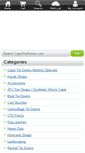 Mobile Screenshot of cajuntiedowns.com